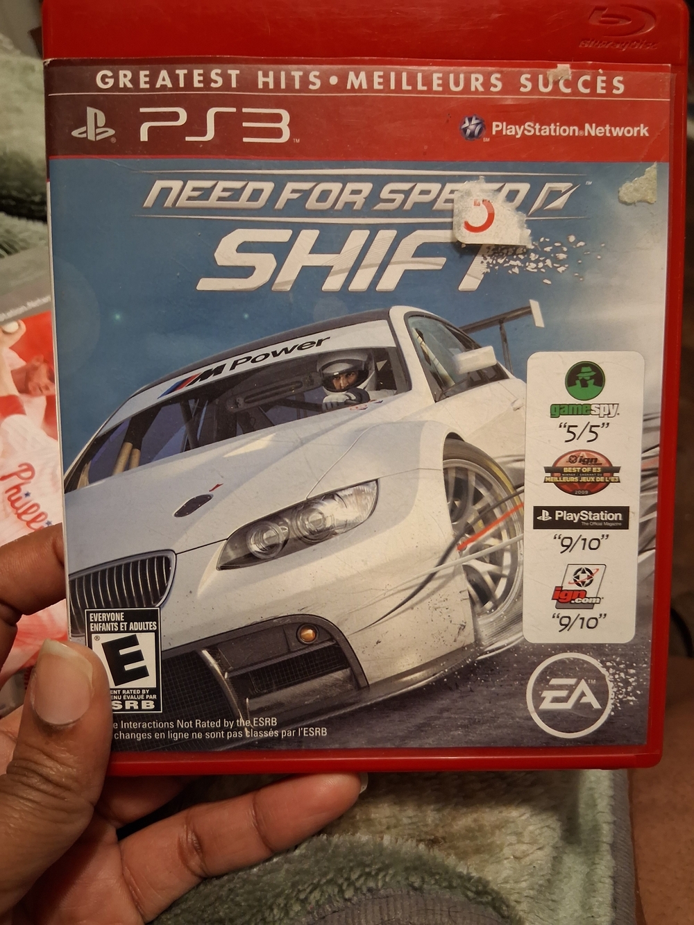 Sony PS3 Need for Speed Shift - White & Red Accents